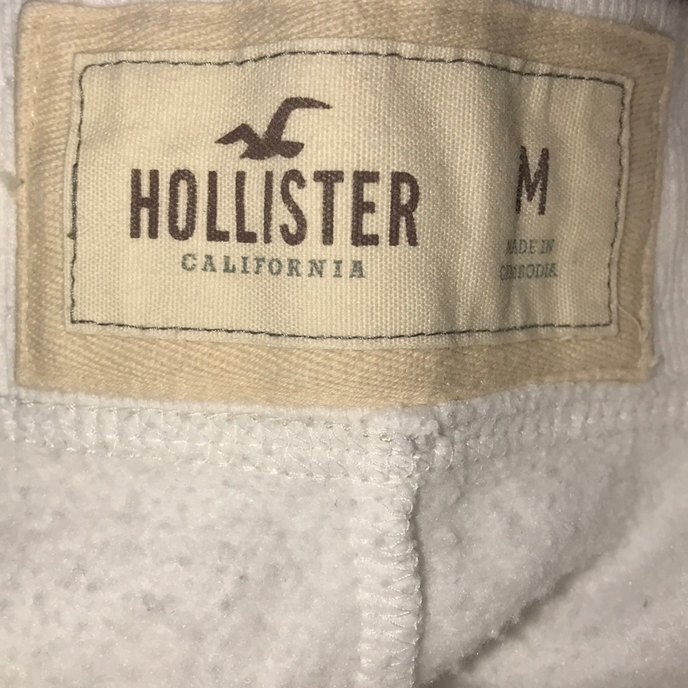 Hollister white sweatpants - Picture 4 of 4